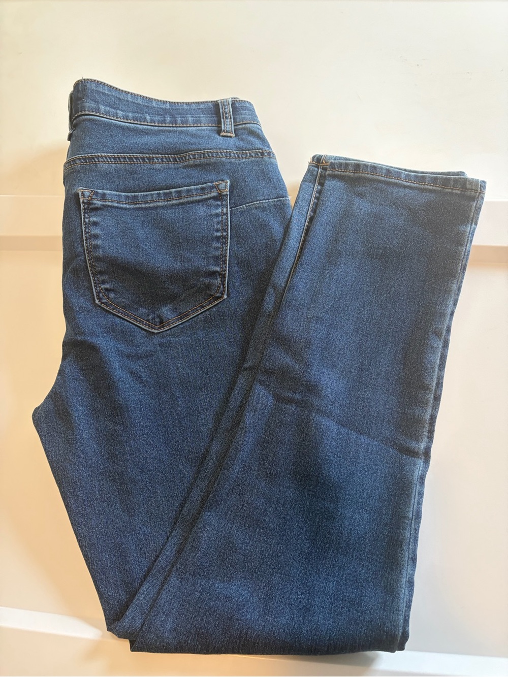 Angels Women's Dark Blue Straight Leg Jeans